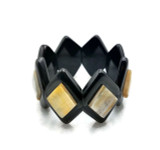 Hira Elastic Buffalo Horn Bracelet