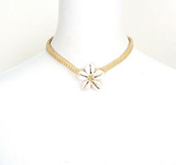 Tara Cowrie Shell Pendant Hemp Choker 