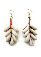 Velani Cowrie Shell Dangling Earrings