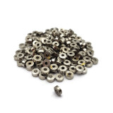 Stainless Steel Beads Spacer Beads 2mm Cylindrical 100pcs
