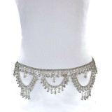 Samaira Unique Coin Fringe Tassel Belt 