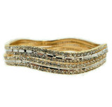 Arya Wavy Wedding Bangle Set