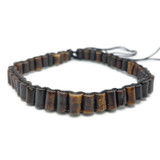 Cadence Classic Native American Style Buffalo Bone Bead Choker - Slim