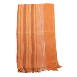 Fashion Viscose Scarf Pashmina Wrap Womens Frilled Tippet Soft Shawl SH112ORG