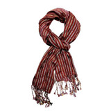 Fashion Viscose Scarf Pashmina Wrap Womens Frilled Tippet Soft Shawl SH108RD