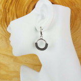Larah German Silver Plated Earrings - 12 pairs