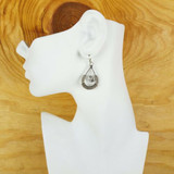 Larah German Silver Plated Earrings - 12 pairs