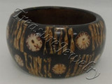 Wood Laminated Bangle Bracelet-BGL98671