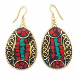 Hand Crafted Metal  Earring Set-ER2588