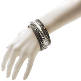 Sila Silver Plated Stack Bangles