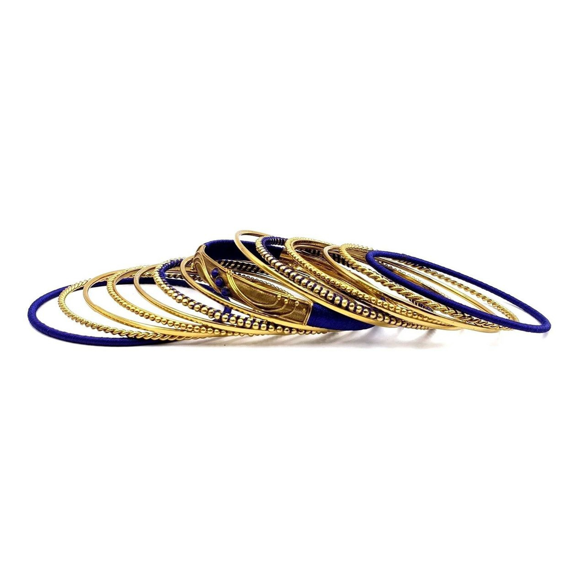 Bangle Set 6 Sets Wholesale Lot Assorted Mix Designs Gold Plated