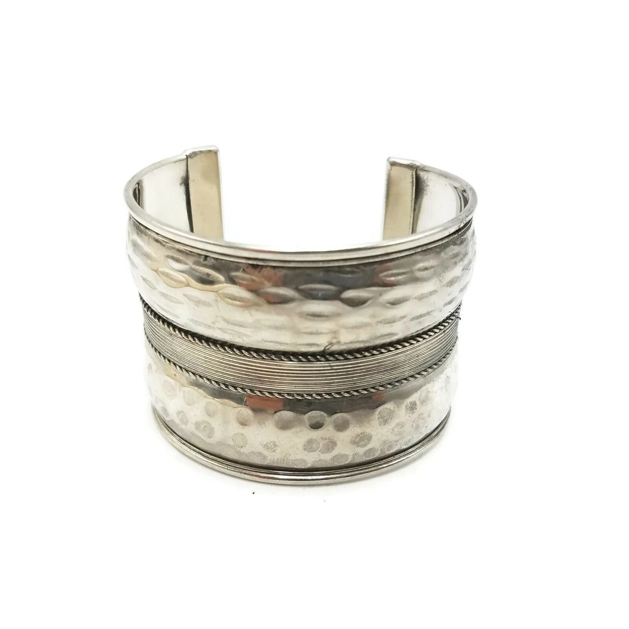 Brass Cuff Bracelet Assorted Design Gypsy Boho Bracelets Set of 6