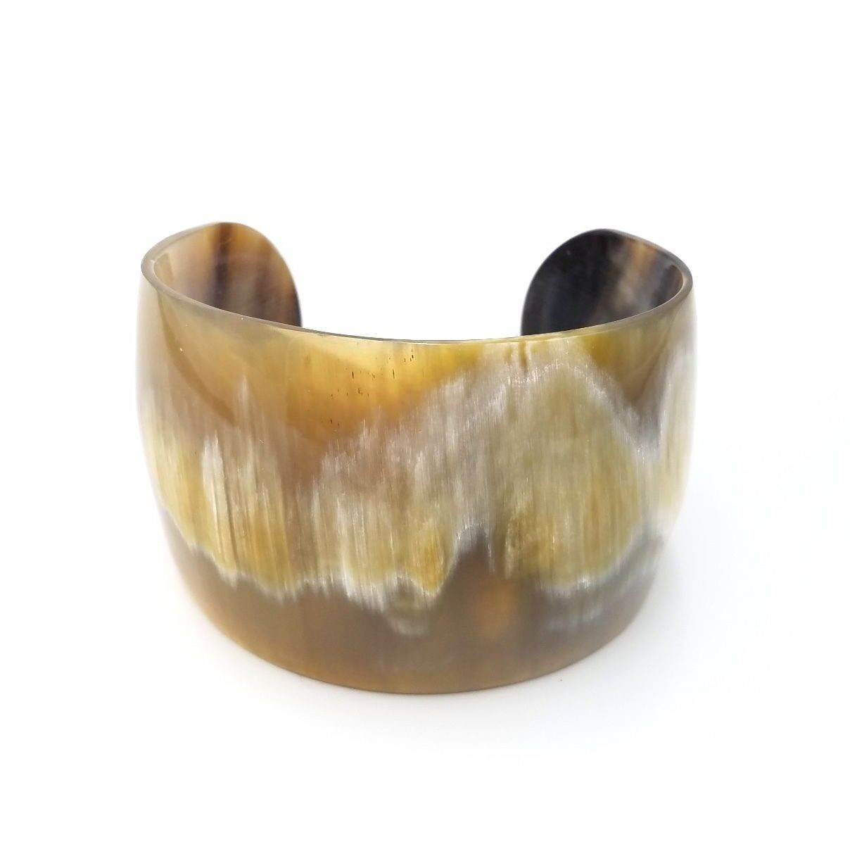Liya Buffalo Horn Cuff Bracelet