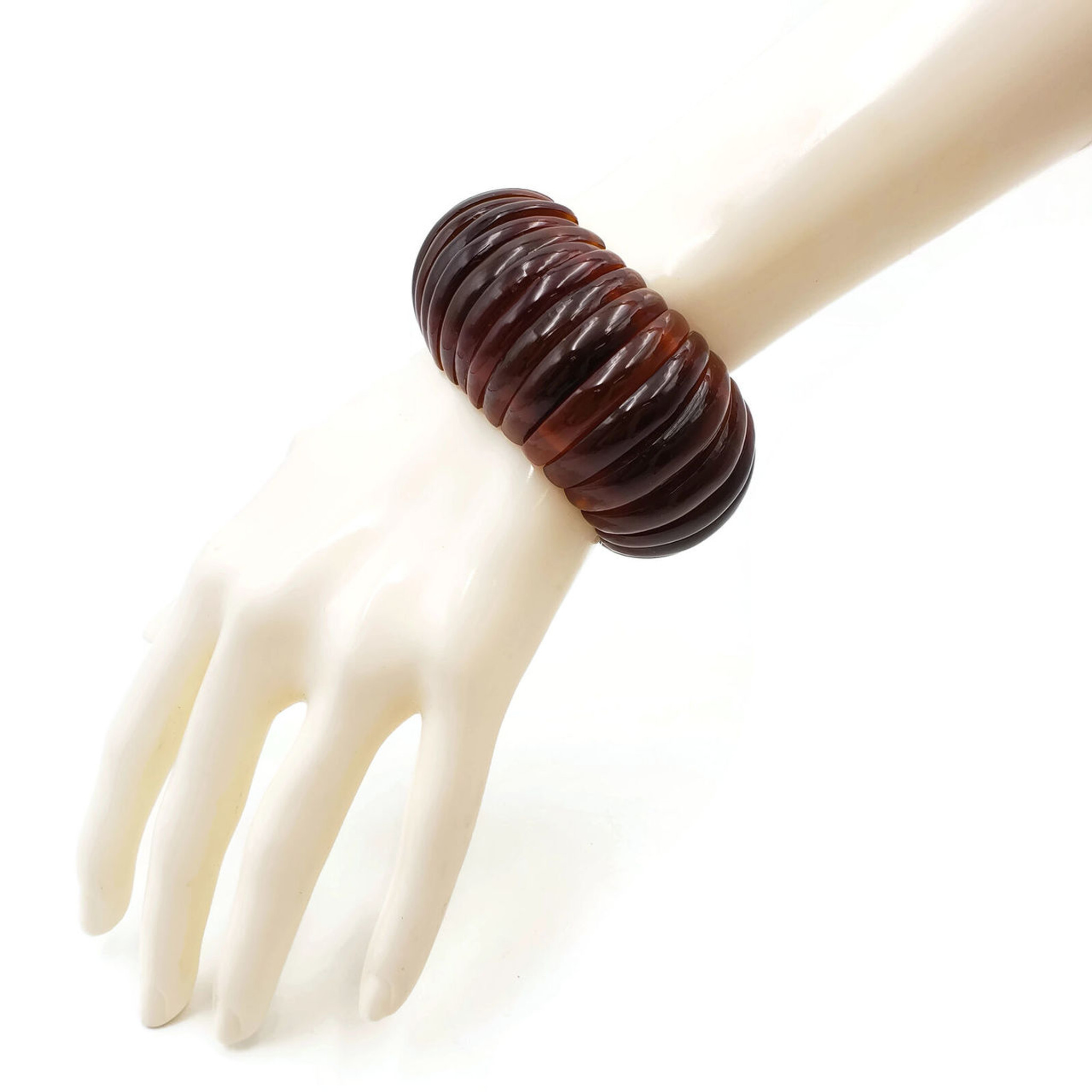 Camilla Buffalo Horn Stretchable Bracelet