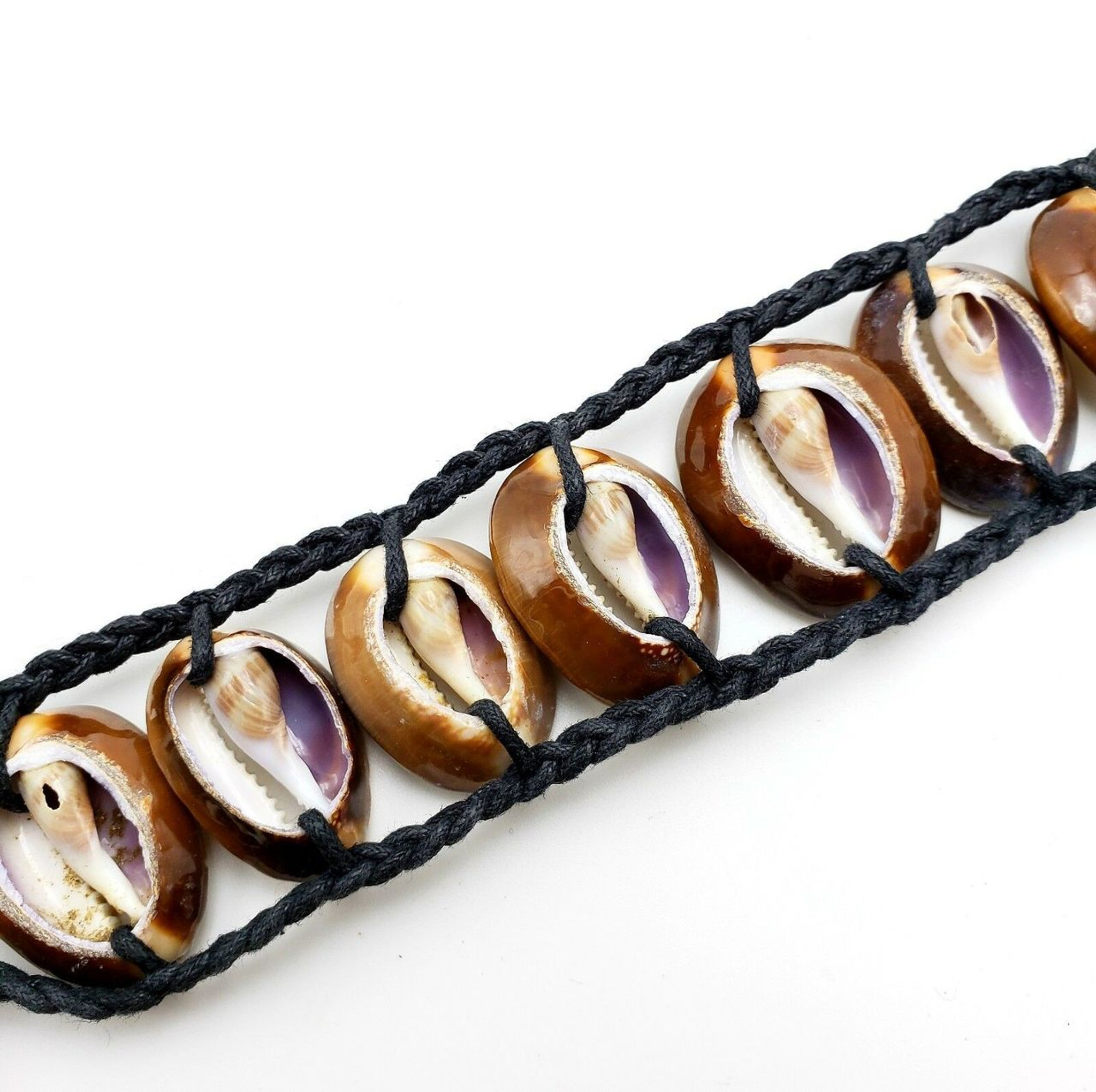 Akra Tiger Cowrie Shell Choker