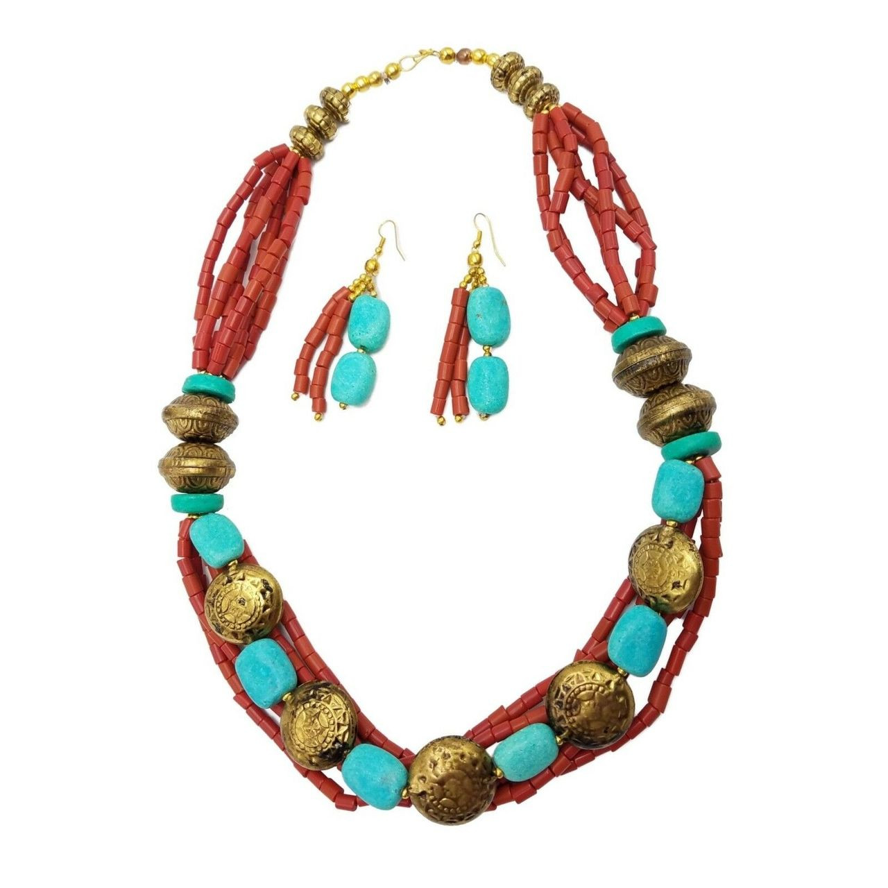 Jaya Tibetan Tribal Fashion Necklace  