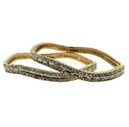 Arya Wavy Wedding Bangle Set