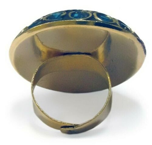 Zendaya Terracotta and Mosaic Sultani Ring - Red