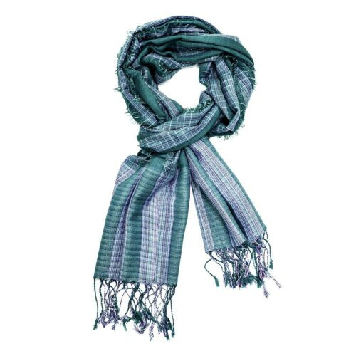 Fashion Viscose Scarf Pashmina Wrap Womens Frilled Tippet Soft Shawl SH100BLU