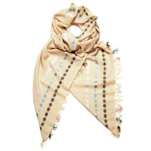 Fashion Viscose Scarf Pashmina Wrap Womens Long Chevron Print Shawl SH85PCH