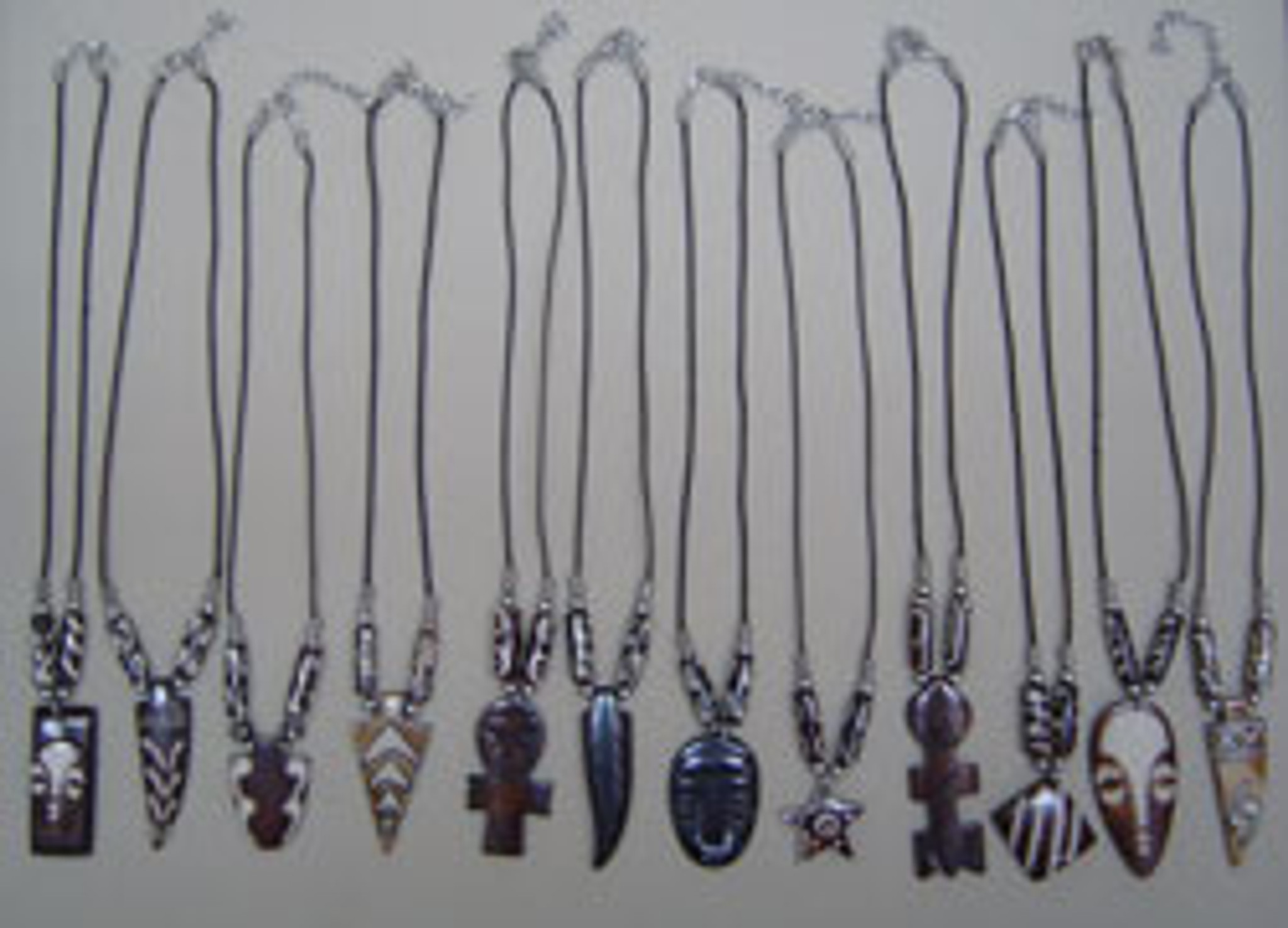 Something different every day with this Set of 12 Bone Necklaces