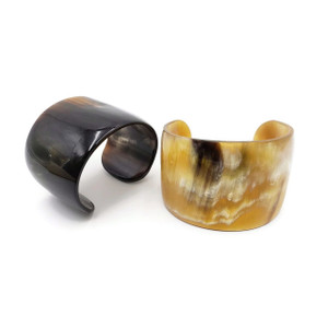 Liya Buffalo Horn Cuff Bracelet