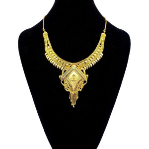 Fashion Indian 18K Gold Plated Bollywood Necklace Wedding Jewelry Earrings 1421C