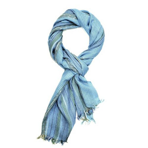 Fashion Viscose Scarf Pashmina Wrap Womens Frilled Tippet Soft Shawl SH112BLU