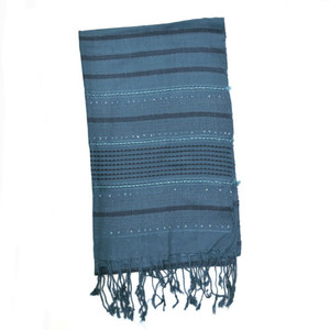 Fashion Viscose Scarf Pashmina Wrap Womens Frilled Tippet Soft Shawl SH120BLU
