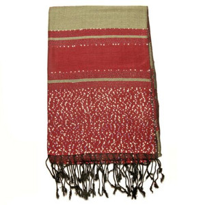 Fashion Viscose Scarf Pashmina Wrap Womens Frilled Tippet Soft Shawl SH129RD