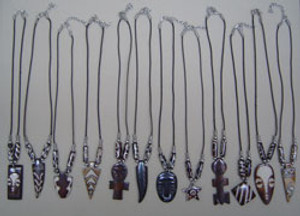 Something different every day with this Set of 12 Bone Necklaces