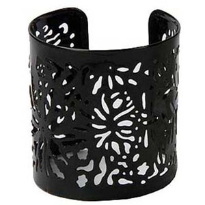 Carved Painted Metal Cuff-CF-1332