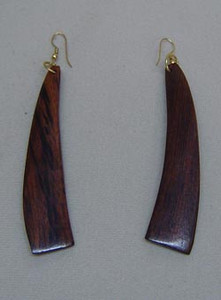 Wood Earring Brown ER2330