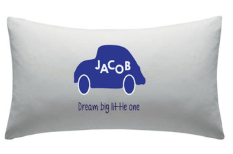 Personalised Children's Car Pillow Case