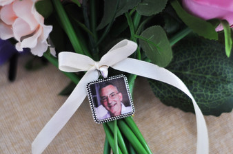 Bouquet Charm (Square) - Jacey Design