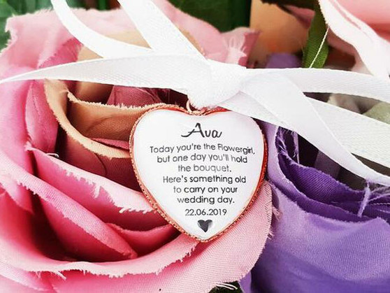 Bouquet Charm (Heart) - Ally Design