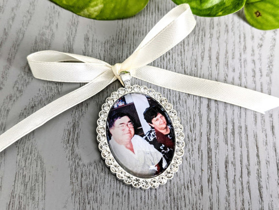 Bouquet Charm (Large Oval Rhinestone) - Catalina Design