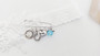 Bridal Charm Pin - Something blue