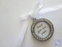 Bouquet Charm - DIY Rhinestones Blank (Silver) - Cindy Design
