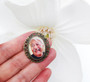 Bouquet Charm/ Brooch with Pin - Roselyn Design