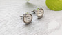 Personalised Father of the Bride/Groom Cuff Links - Stainless Steel
