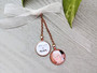 Bouquet Charms x 2 (Rose Gold) - Mackenzie design