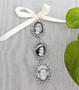 Bouquet Charm Small Ovals (Triple) 