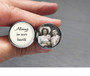 Personalised Father of the Bride/Groom Cuff Links - Charlie Design