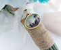 Bouquet Charm - Gold - (Oval Landscape) - Addison Design