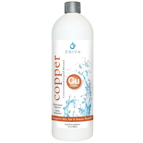 Copper Mineral Liquid Concentrate (16 oz) Eniva Health Qualified