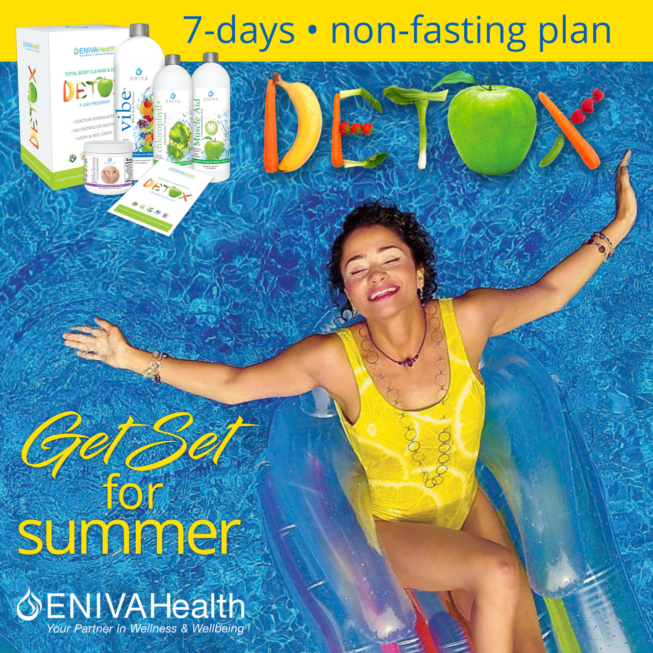 Detox and Whole Body Natural Cleanse Kit - VIBE (32 oz) - Eniva Health ...