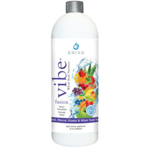 Eniva VIBE Fusion, a liquid daily multivitamin of whole food with a delicious taste! 32 oz, concentrated antioxidants, minerals, vitamins, fruits, vegetables, green tea EGCG green tea catechin complex, organic dark chocolate and cocoa, amino acids, phytonutrients, whole food nutraceutical, Full Spectrum nutrition, DNA support, Trans-resveratrol, Product ID 27033 Eniva VIBE Fusion, a liquid daily multivitamin of whole food with a delicious taste! 32 oz, concentrated antioxidants, minerals, vitamins, fruits, vegetables, green tea EGCG green tea catechin complex, organic dark chocolate and cocoa, amino acids, phytonutrients, whole food nutraceutical, Full Spectrum nutrition, DNA support, Trans-resveratrol, Product ID 27033