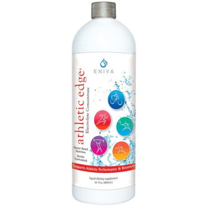 Eniva Athletic Edge Multi Minerals, liquid dietary supplement, 32 oz, Cell-Ready minerals, calcium, chromium, germanium, magnesium, potassium, selenium, sodium, sulfur, zinc, electrolytes to help the body optimize performance, bio-available essential minerals to promote peak conditioning,* athletic recovery and performance,* 32 oz, Product ID 8900 Eniva Athletic Edge Multi Minerals, liquid dietary supplement, 32 oz, Cell-Ready minerals, calcium, chromium, germanium, magnesium, potassium, selenium, sodium, sulfur, zinc, electrolytes to help the body optimize performance, bio-available essential minerals to promote peak conditioning,* athletic recovery and performance,* 32 oz, Product ID 8900