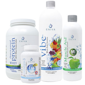 Fitness Bundle: Vibe, Efacor Omega-3 Fish Oil, Muscle Aid, Natural 100% Whey Protein Isolate Fitness Bundle: Vibe, Efacor Omega-3 Fish Oil, Muscle Aid, Natural 100% Whey Protein Isolate